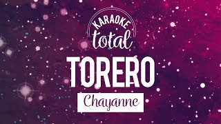 Torero  Chayanne  Karaoke Con Coros [upl. by Aiduan]