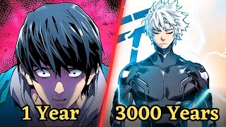 2Trapped For 3000 Years Battling An Invincible Monster And Maxed Out All His StatsManhwa Recap [upl. by Meill]