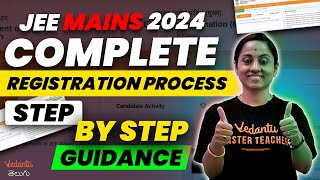 How to Fill JEE Main 2024 Application Form  Stepbystep Complete Guide KRD Madam vedantutelugu [upl. by Opalina]