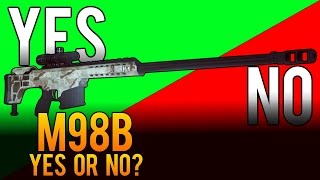 Yes or No  M98B BoltAction Sniper Rifle Review  Battlefield 4 BF4 [upl. by Gusba]