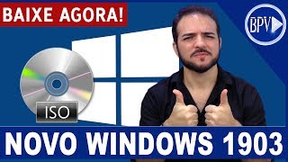 Como Baixar a ISO do NOVO Windows 1903 e Fazer uma Instalação Limpa BAIXE AGORA o seu [upl. by Annat]