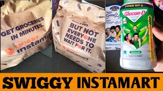 Swiggy Instamart Review  Ordering on Swiggy Instamart  Anuj ke Vlogs [upl. by Norty]