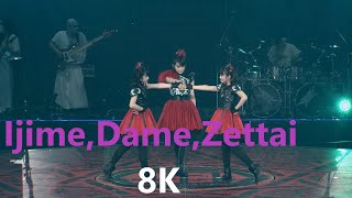 BabyMetal  IjimeDameZettai Live at Budokan Black Night2014 8K [upl. by Yntrok]