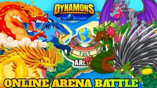 Dynamons world online arena battle with global player Dynamons world gameplay Dynamons world game [upl. by Hans]