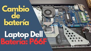 Cambio de batería modelo P66F  laptop Dell 5000 series [upl. by Erasaec]