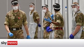 COVID19 Northern Ireland pleads for army to help hospitals [upl. by Irat778]