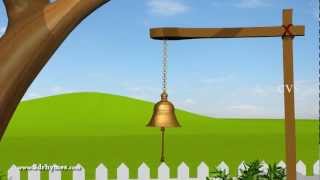 Ding Dong Bell  3D Animation English Nursery Rhyme for Children with Lyrics [upl. by Camp]