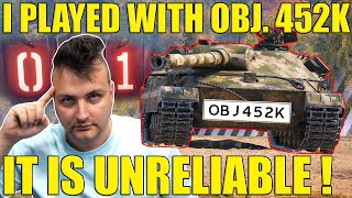 Outdated OBJ 452K Review Before Mantlet Bug Fix  World of Tanks [upl. by Annahavas652]