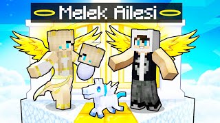 MELEK AİLESİ  ⚠️ Minecraft [upl. by Joycelin]