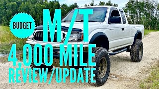 Budget Mud Terrains Thunder Trac Grip MT Part II 4000 review [upl. by Doubler]