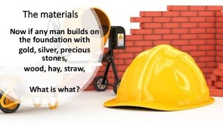 What is the difference between the corruptible and incorruptible building material of 1 Cor 3 [upl. by Nyved56]