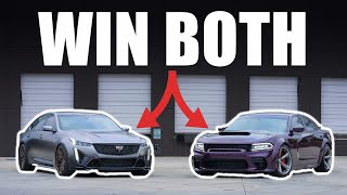 Heres How You Can Win BOTH CARS  Cadillac Blackwing amp Charger Hellcat Redeye [upl. by Atteselrahc162]