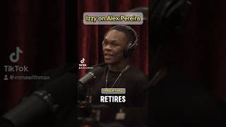 Isreal Adesanya “I hope he retires undefeated alexpereira adesanya ufc mma ufc307 [upl. by Freya]