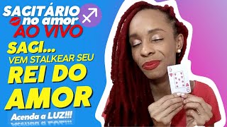 Sagitário ♐❤ AO VIVO ❤ SEU REI do AMOR ♥️ 😍😍 Tentando de tudo para te impressionar [upl. by Zuzana166]