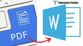 Como convertir PDF a Word 2023 ✅ [upl. by Madalyn]