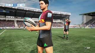 Gallagher Premiership 20232024 Round 17 Harlequins vs Bristol [upl. by Haskins]