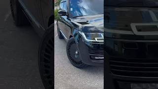 All Black Range Rover on 26” Forgiato Wheels [upl. by Phox653]