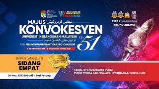 MAJLIS KONVOKESYEN UKM KE 51  SIDANG 4 [upl. by Naga]