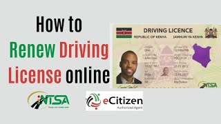 How to renew Driving License Online in Kenya 2024 [upl. by Assiron]