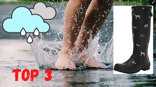 TOP 3 MEILLEURES BOTTES DE PLUIE FEMME 2021 [upl. by Sawyor34]