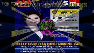 FELLY ESTELITA RUNTUWENE FOR DPR RI  QIDO MOTO DISCO TANAH TERBARU [upl. by Neelehtak766]