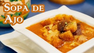 Sopa de Ajo o Castellana [upl. by Kailey]