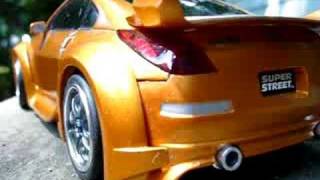 Xmods Nissan 350Z Spinners Deep Dish wheels Custom Xmod [upl. by Ennaitsirk245]