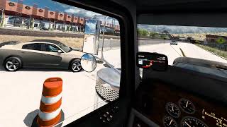 4K ATS  Peterbilt  crash 123  VR VALVE INDEX 216060 fps [upl. by Aehtna595]