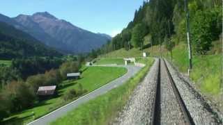 Glacier Express Part 1 A breathtaking journey through magnificent Swiss scenery [upl. by Paige]