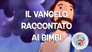 GESU CAMMINA SULLE ACQUE Mt 14 2233  IL VANGELO RACCONTATO AI BIMBI  9 agosto 2020 [upl. by Etnauq]