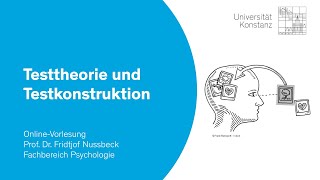 Psychologie studieren an der Universität Konstanz Testtheorie und Testkonstruktion [upl. by Nivrag]