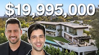 INSIDE A 20000000 NEW CONSTRUCTION MODERN WITH JOSH PECK [upl. by Rebekah]