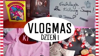 VLOGMAS 2015 DZIEŃ 1  1 MIEJSCE NA SNAPIE [upl. by Teevens434]