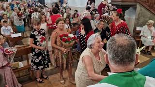 Fiestas Albolote 2024 Ofrenda floral al Cristo de la Salud [upl. by Hudis]