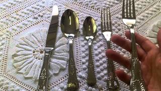 Liberty Tabletop Flatware review [upl. by Assiluy933]