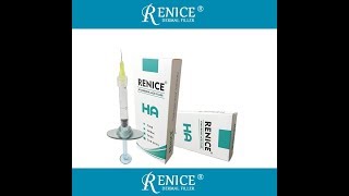 ReNice  Best 2ml facial anti wrinkle Hyaluronic Acid Korean Dermal Filler gel Injection [upl. by Celin]