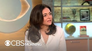 Sheryl Sandberg quotMen need to step upquot in workplaces its quotnot enough to not harassquot women [upl. by Frodeen186]