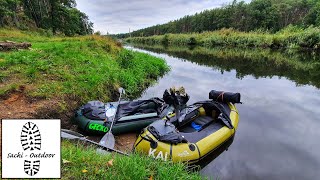 180 km Packrafting  Märkische Umfahrt Tag 1 [upl. by Ladd]