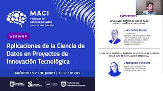 Magíster en Ciencia de Datos para la Innovación MACI [upl. by Elleinaj]