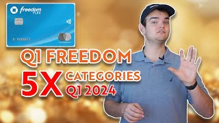 Q1 2024 Chase Freedom Categories and how to use them [upl. by Ulland435]