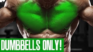 CHEST WORKOUT DUMBBELLS ONLY [upl. by Setiram]