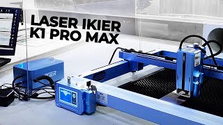 Laser IKIER K1 Pro MAX engraving machine [upl. by Pirzada177]