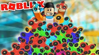 BUILDING A FIDGET SPINNER FACTORY IN ROBLOX  Roblox Fidget Spinner Tycoon Gameplay [upl. by Odnama690]