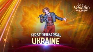 Olena Usenko  Vazhil  First Rehearsal  Ukraine 🇺🇦  Junior Eurovision 2021 [upl. by Seidel]