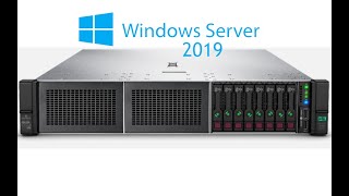 HPE ProLiant DL380  Gen10  Windows Server 2019 STND installation [upl. by Eeresid]