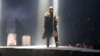 Kanye West Yeezus Tour 12132013 Anaheim Rant [upl. by Poree98]