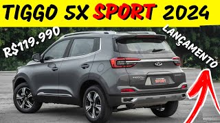 TIGGO 5X SPORT 2024 DE R 119990 DESCONTO CARRO POPULAR CARROS SUVS [upl. by Gudrin927]