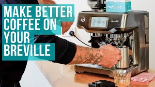 Make Better Coffee At Home On A Breville Espresso Machine [upl. by Ashlen]