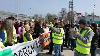 April 6th Count Richard Von Coudenhove Kalergi on RTÉ protest with Gemma ó Doherty [upl. by Campos]