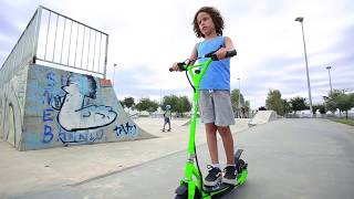 Patinete eléctrico para niños DRACO seguridad y control [upl. by Enelyar]